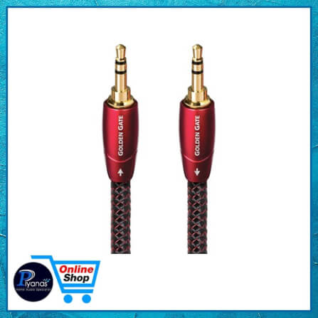 สายสัญญาณอนาล็อก AUDIOQUEST : GOLDEN GATE (MINI TO MINI) (2.0M)_2